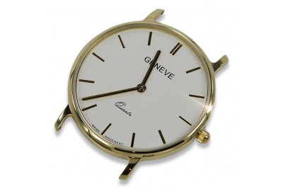 Reloj de Hombre en Oro Amarillo 14k 585 Geneve mw004ydw&mbw004y