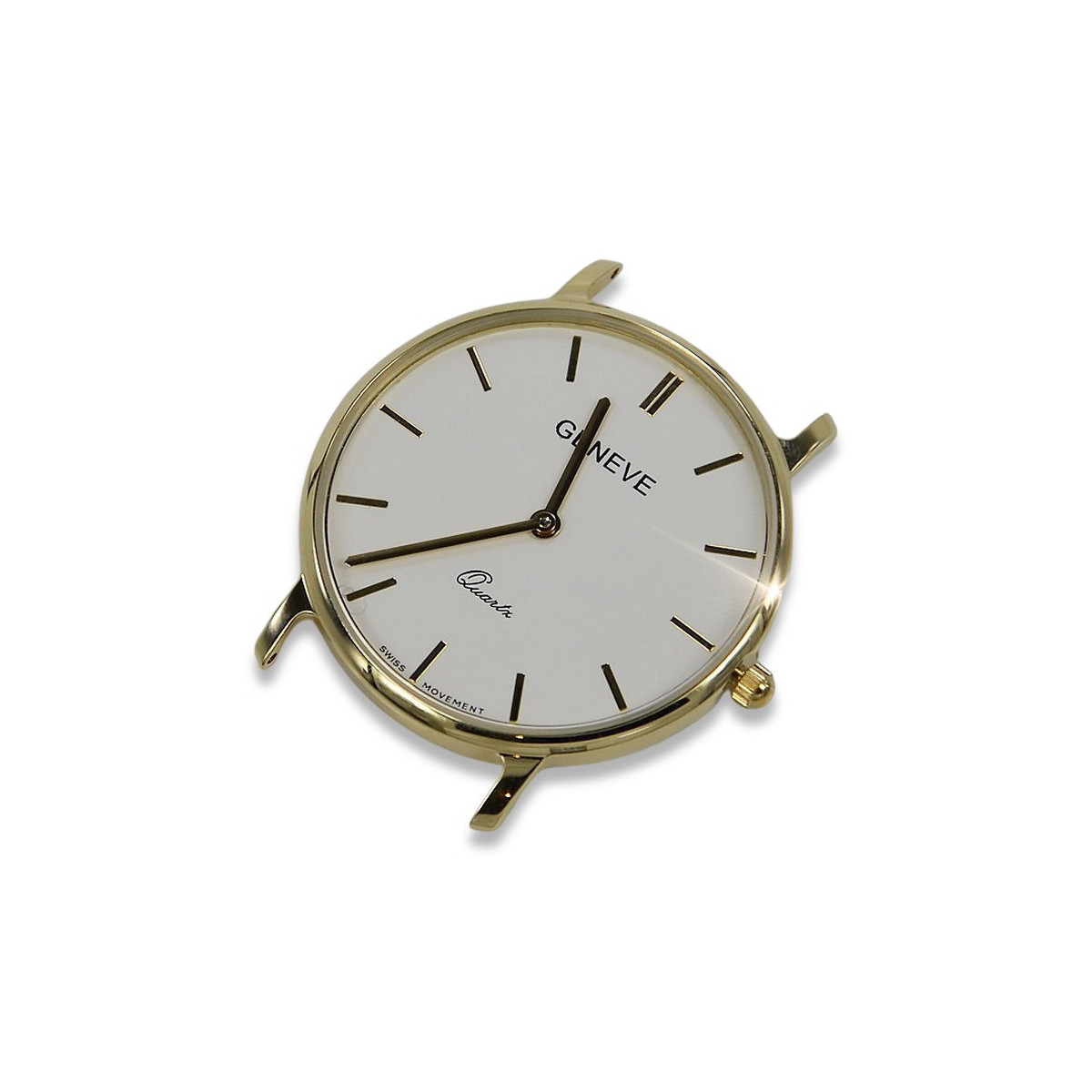 Reloj de oro para hombre Geneve ★ zlotychlopak.pl ★ Pureza de oro 585 333 Precio bajo!