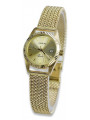 Gold men's watch Geneve ★ zlotychlopak.pl ★ Gold purity 585 333 Low Price!