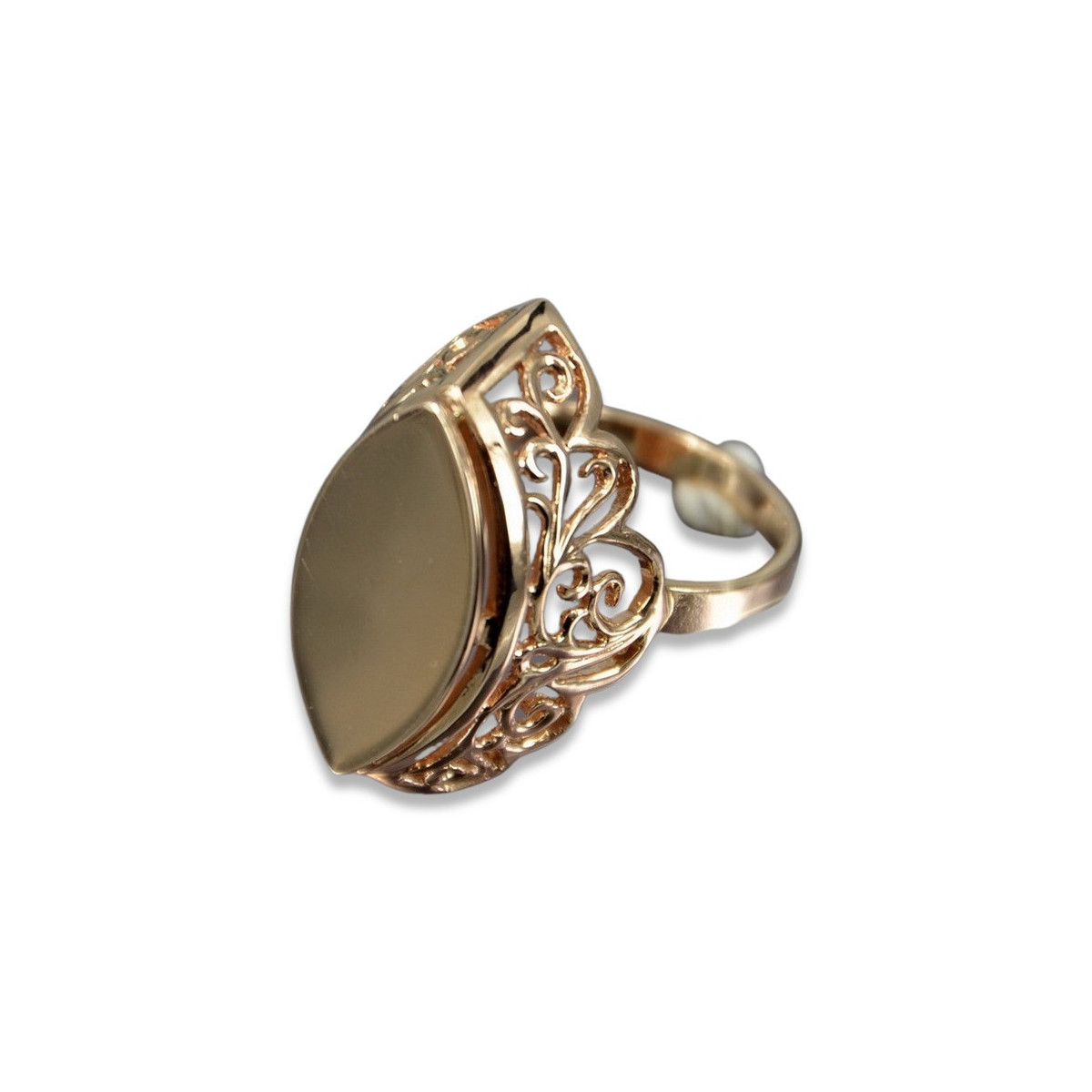 Russisch Sowjet rosa 14 Karat 585 gold Vintage Ring vrn008