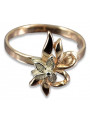 Russisch Sowjet rosa 14 Karat 585 gold Vintage Ring vrn043