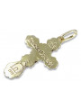 Gold Orthodox Cross ★ russiangold.com ★ Gold 585 333 Low price