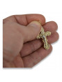 Croix ★ orthodoxe d’or russiangold.com ★ or 585 333 Prix bas