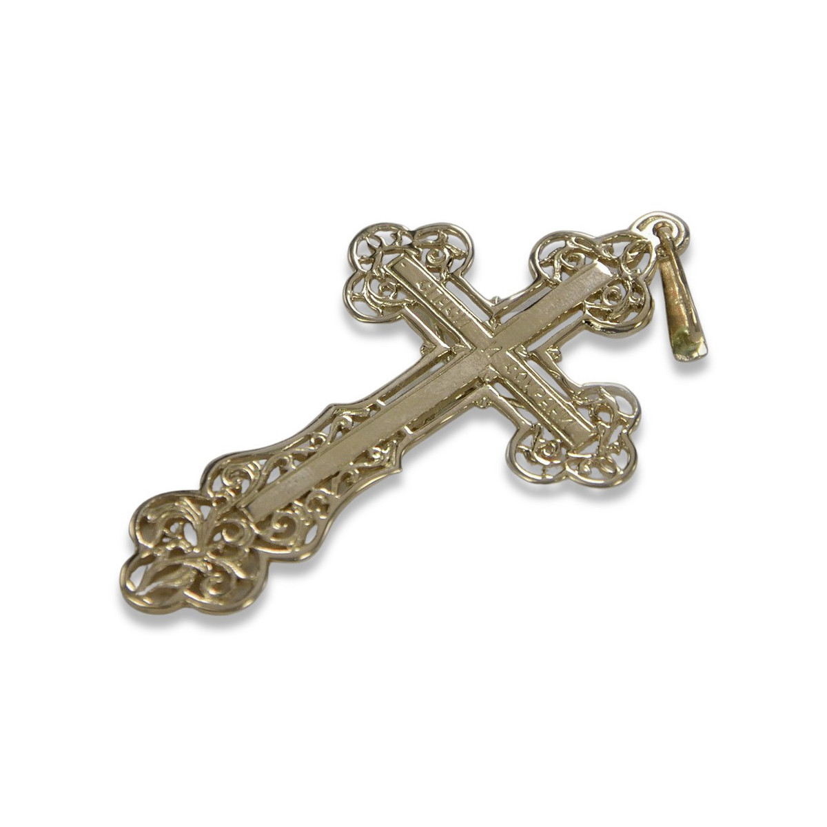 Gold Orthodox Cross ★ russiangold.com ★ Gold 585 333 Low price