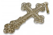 "14K Yellow White Gold Italian Design Orthodox Cross Jewel" oc003yw oc003yw