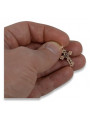 Gold Orthodox Cross ★ russiangold.com ★ Gold 585 333 Low price