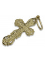 Croix ★ orthodoxe d’or russiangold.com ★ or 585 333 Prix bas