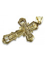 Croix ★ orthodoxe d’or russiangold.com ★ or 585 333 Prix bas