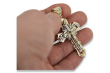 "Italian 14K Yellow White Gold Orthodox Cross oc010yw - Elegant Gift for Women" Man!!! oc010yw