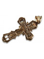 Gold Orthodox Cross ★ russiangold.com ★ Gold 585 333 Niedriger Preis