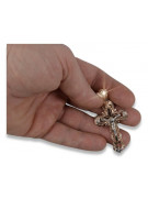 Gold Orthodox Cross ★ russiangold.com ★ Gold 585 333 Low price