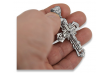 Sterling Silver 925 Intricate Orthodox Cross Pendant - Gorgeous Gift for Her oc010s