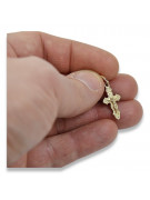 Gold Orthodox Cross ★ russiangold.com ★ Gold 585 333 Low price