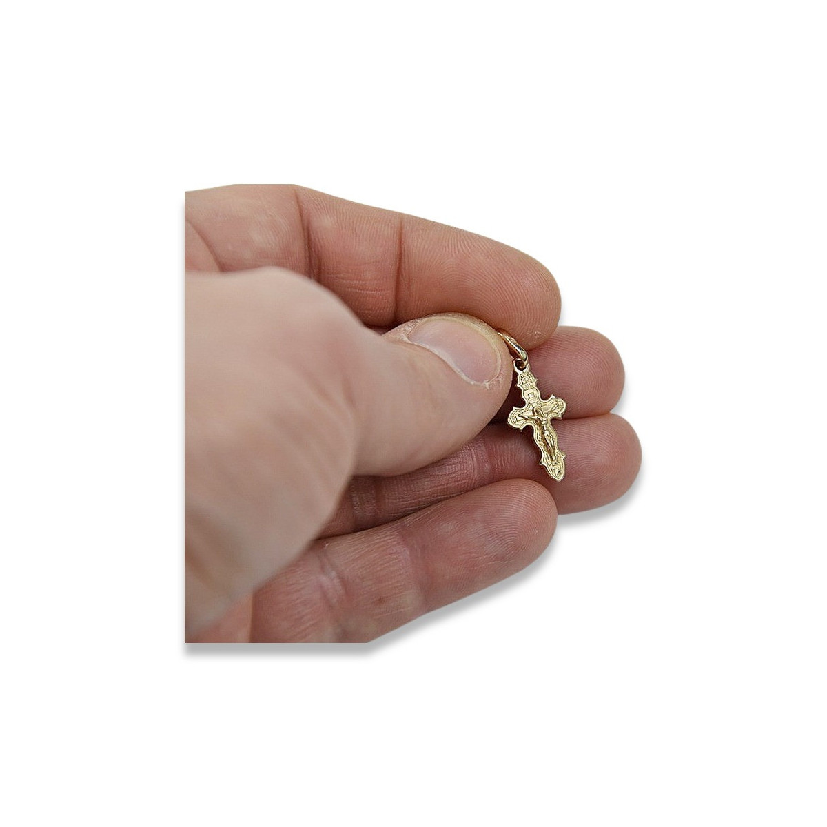 Croix ★ orthodoxe d’or russiangold.com ★ or 585 333 Prix bas