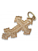 Gold Orthodox Cross ★ russiangold.com ★ Gold 585 333 Low price