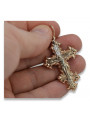 Gold Orthodox Cross ★ russiangold.com ★ Gold 585 333 Niedriger Preis