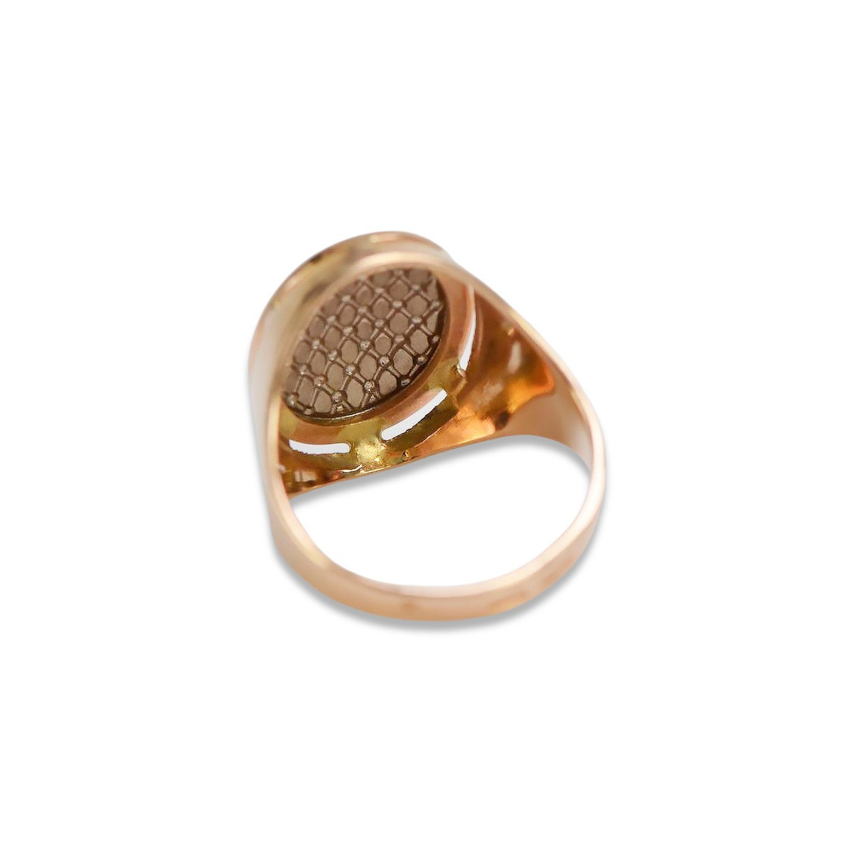 Russisch Sowjet rosa 14 Karat 585 gold Vintage Ring vrn177