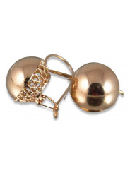 Boucles d’oreilles en or zlotychlopak.pl ★ Échantillon d’or ★ 585 333 Prix bas!