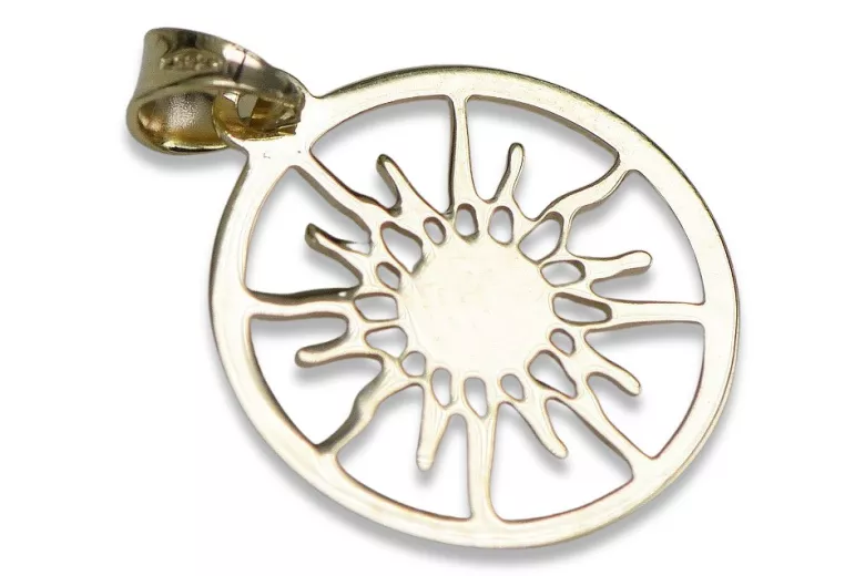 Pendentif ★ en or zlotychlopak.pl ★ Echantillon d’or 585 333 prix bas