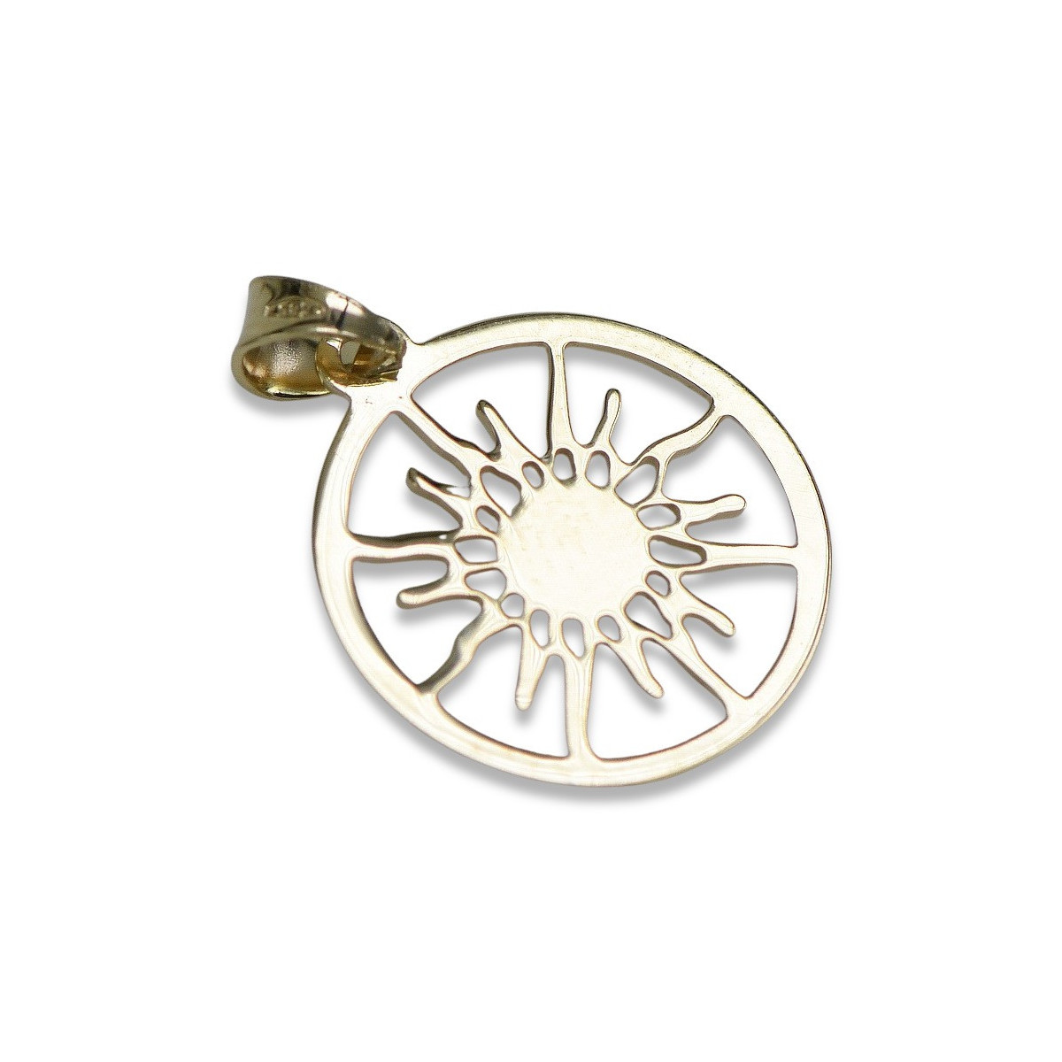 Pendentif ★ en or zlotychlopak.pl ★ Echantillon d’or 585 333 prix bas