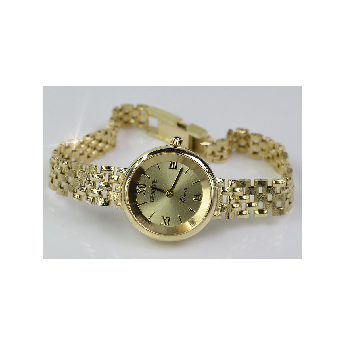 Gold ladies watch ★ zlotychlopak.pl ★ Gold purity 585 333 Low price!