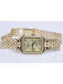 Gold men's watch Geneve ★ zlotychlopak.pl ★ Gold purity 585 333 Low Price!