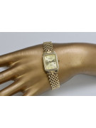 Gold men's watch Geneve ★ zlotychlopak.pl ★ Gold purity 585 333 Low Price!