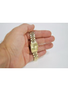 Gold men's watch Geneve ★ zlotychlopak.pl ★ Gold purity 585 333 Low Price!