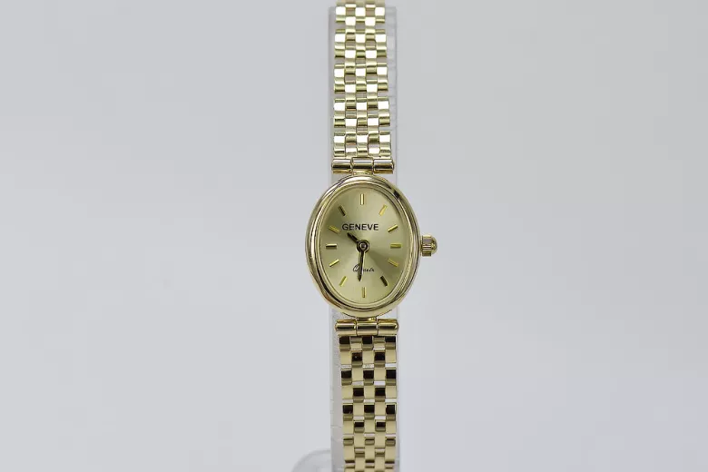 Reloj ★ de oro para damas zlotychlopak.pl Pureza de oro 585 333 ¡★ Precio bajo!