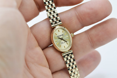 Zegarek Geneve dla Damski 14k Żółte Złoto 585 lw031y