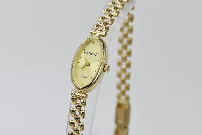 Reloj ★ de oro para damas zlotychlopak.pl Pureza de oro 585 333 ¡★ Precio bajo!