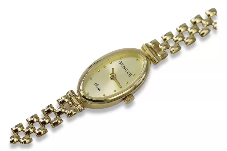 Reloj ★ de oro para damas zlotychlopak.pl Pureza de oro 585 333 ¡★ Precio bajo!