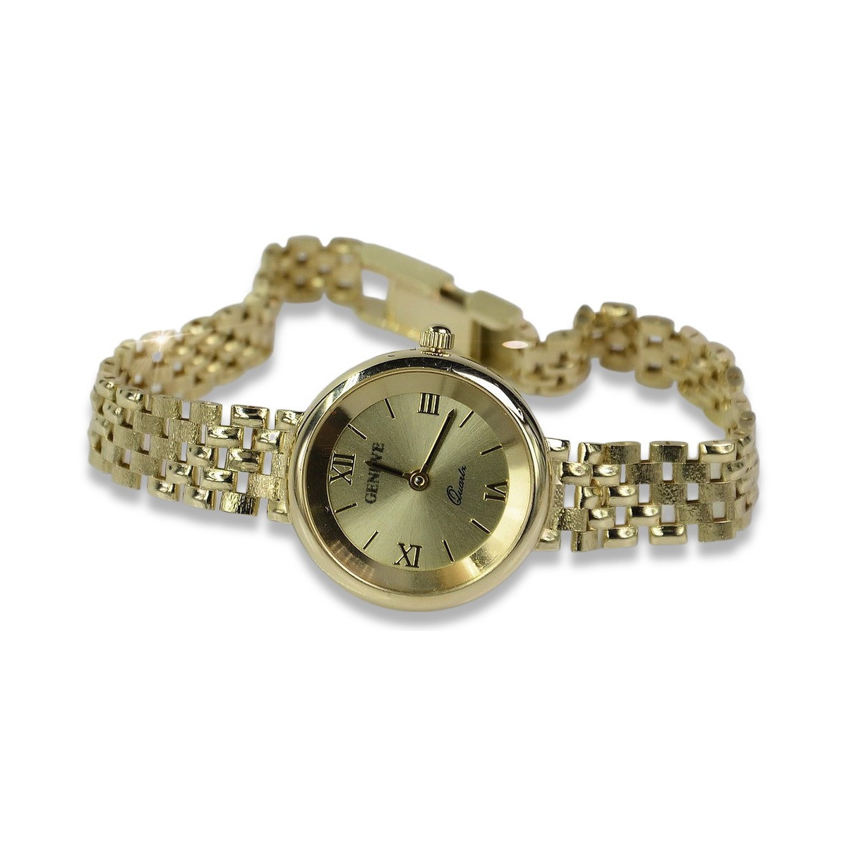 Reloj ★ de oro para damas zlotychlopak.pl Pureza de oro 585 333 ¡★ Precio bajo!