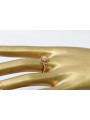 Russisch Sowjet rosa 14 Karat 585 gold Vintage Ring vrn179