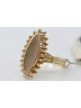 Russisch Sowjet rosa 14 Karat 585 gold Vintage Ring vrn042