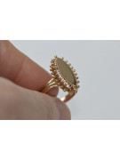 Russisch Sowjet rosa 14 Karat 585 gold Vintage Ring vrn042