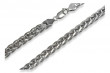 Chaîne en Or blanc 14 carats Spiga italienne 585 3mm
 cc036w