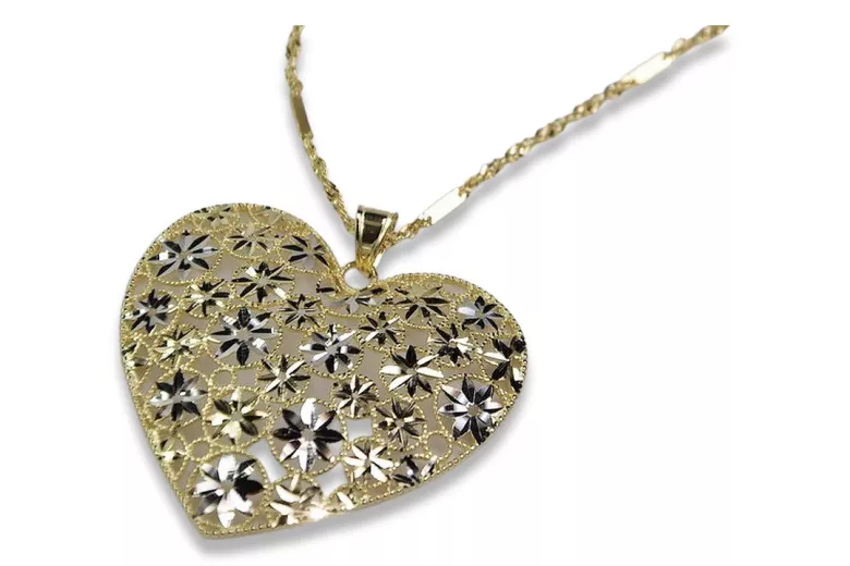 Pendentif ★ en or zlotychlopak.pl ★ Echantillon d’or 585 333 prix bas