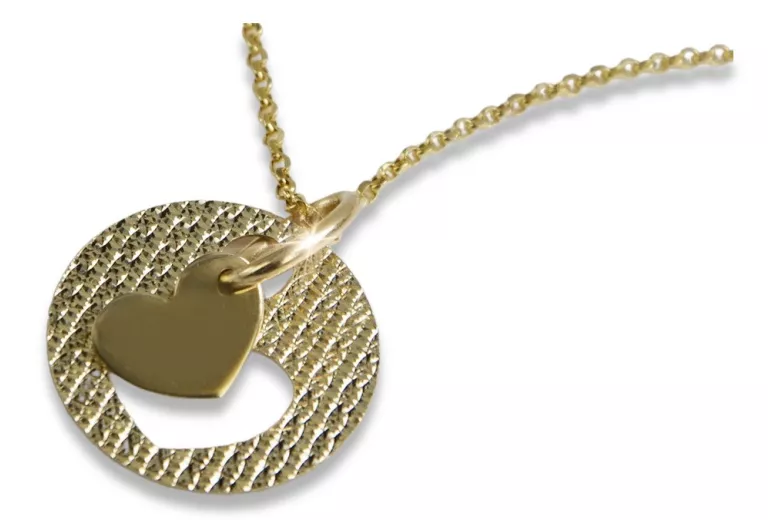 Gold pendant ★ zlotychlopak.pl ★ Gold sample 585 333 low price