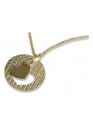 Gold pendant ★ zlotychlopak.pl ★ Gold sample 585 333 low price