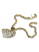 Gold pendant pendant ★ zlotychlopak.pl ★ Gold hallmark 585 333 low price