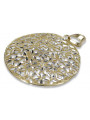 Pendentif ★ en or zlotychlopak.pl ★ Echantillon d’or 585 333 prix bas