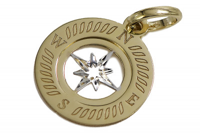 Gold pendant ★ zlotychlopak.pl ★ Gold sample 585 333 low price