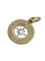 Pendentif ★ en or zlotychlopak.pl ★ Echantillon d’or 585 333 prix bas