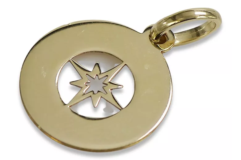 Pendentif ★ en or zlotychlopak.pl ★ Echantillon d’or 585 333 prix bas