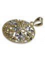 Gold pendant ★ zlotychlopak.pl ★ Gold sample 585 333 low price