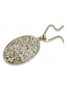 Gold pendant ★ zlotychlopak.pl ★ Gold sample 585 333 low price