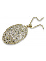 Pendentif ★ en or zlotychlopak.pl ★ Echantillon d’or 585 333 prix bas