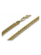 Italian Fox Tail 14K Yellow Gold Chain - Various Length Options cc035y