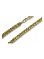 Italian Fox Tail 14K Yellow Gold Chain - Various Length Options cc035y